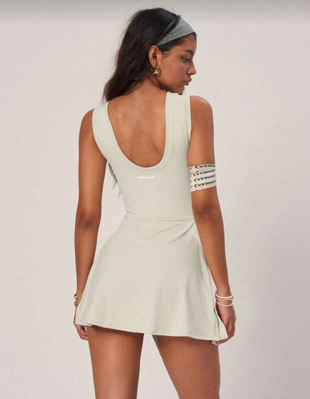 Robe sans couture avec short intégré