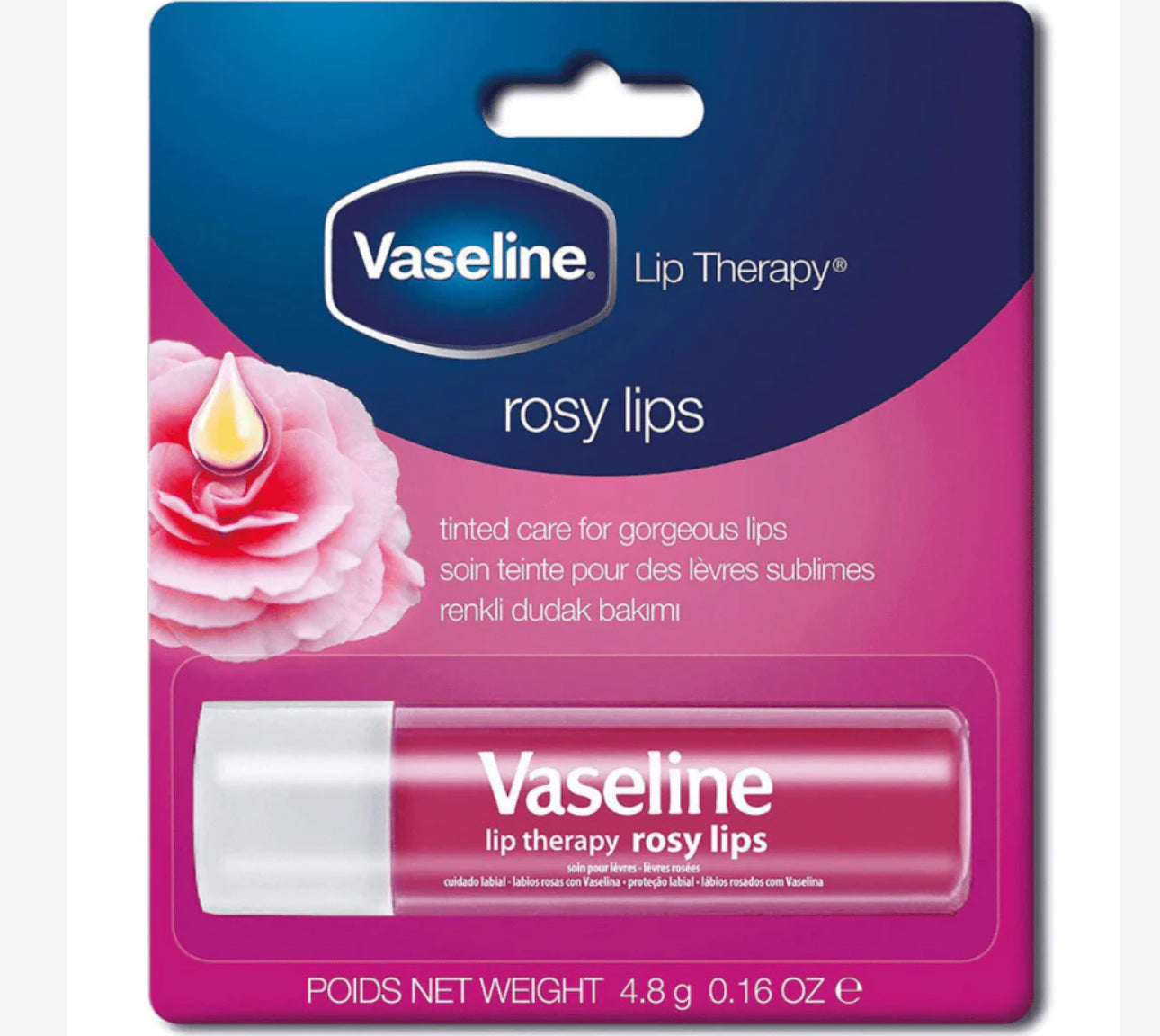 Vaseline rosy lips stick