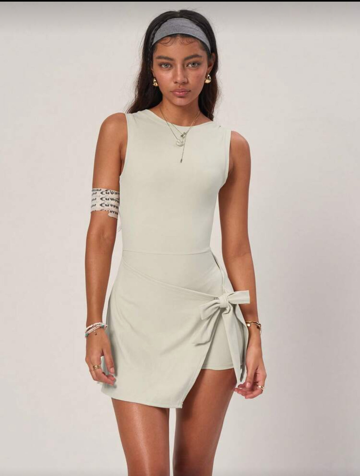 Robe sans couture avec short intégré